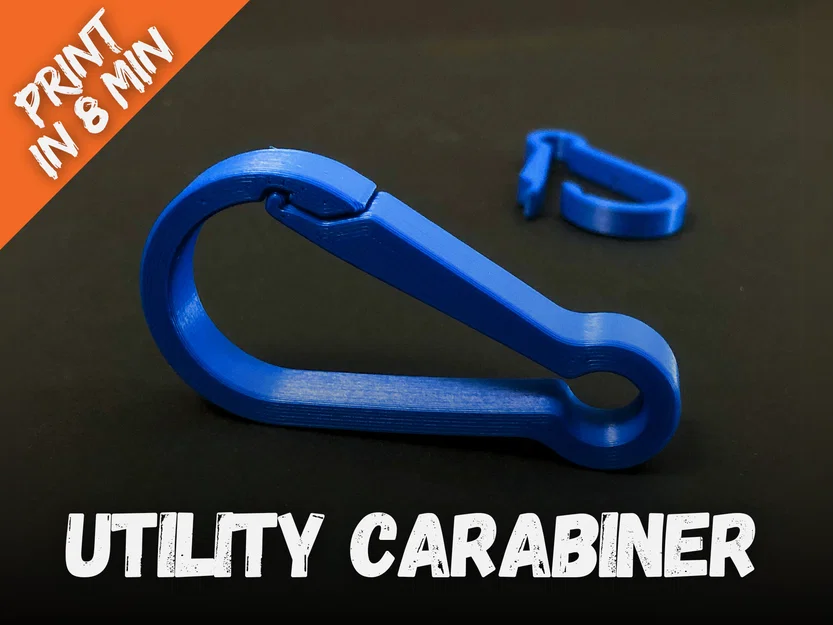 Móc treo đa năng (Utility Carabiner): Phụ kiện kẹp giữ chắc chắn và tiện lợi - Image 1