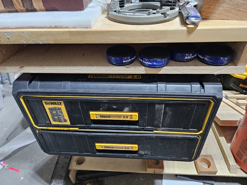 Ngàm treo DeWALT Toughsystem 2.0 dưới bàn làm việc - Image 2