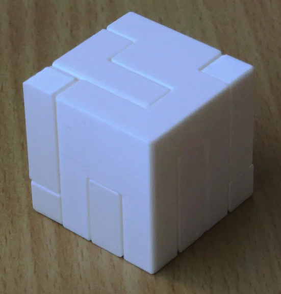 Cube Burr Puzzle 1 - Image 1