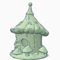Mô hình hai ngôi nhà cổ tích cho yêu tinh nhỏ (Fairy House) - Thumbnail 1