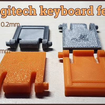 Chân đế bàn phím Logitech thay thế (20x30mm, 7 độ)