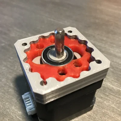 Hộp số Cycloidal Gearbox nhỏ gọn cho động cơ bước Nema 17