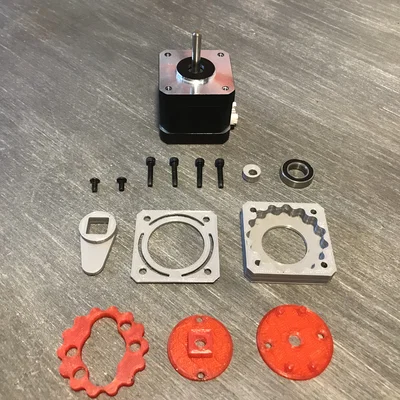 Hộp số Cycloidal Gearbox nhỏ gọn cho động cơ bước Nema 17