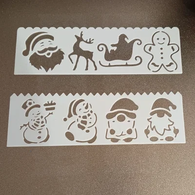 Bộ khuôn mẫu Stencil Giáng sinh 3-4
