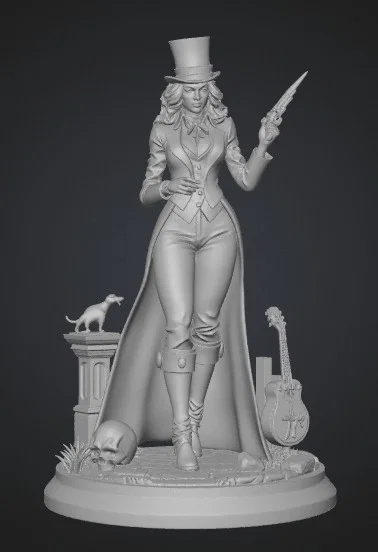 Mô hình Midnight Gambit 3D - Nhân vật ấn tượng cho người sưu tầm - Image 1
