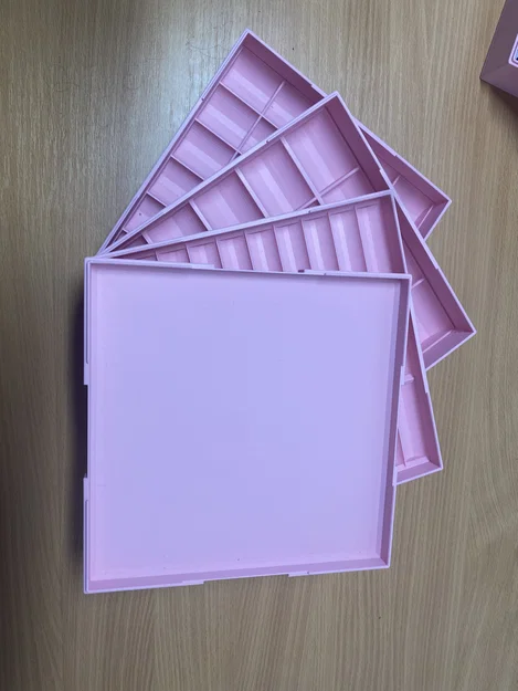 Hệ thống khay/tháp đựng ống chỉ thêu dạng mô-đun xếp chồng - Image 3