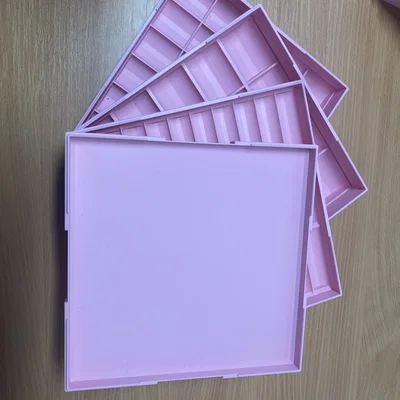 Hệ thống khay/tháp đựng ống chỉ thêu dạng mô-đun xếp chồng