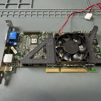Ngàm gắn quạt 50mm cho 3DFX Voodoo 3 3000