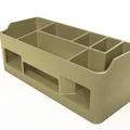 Khay Đựng Đồ Để Bàn Tối Giản – Nhiều Ngăn Chứa Bút, Dụng Cụ & Phụ Kiện - Thumbnail 1