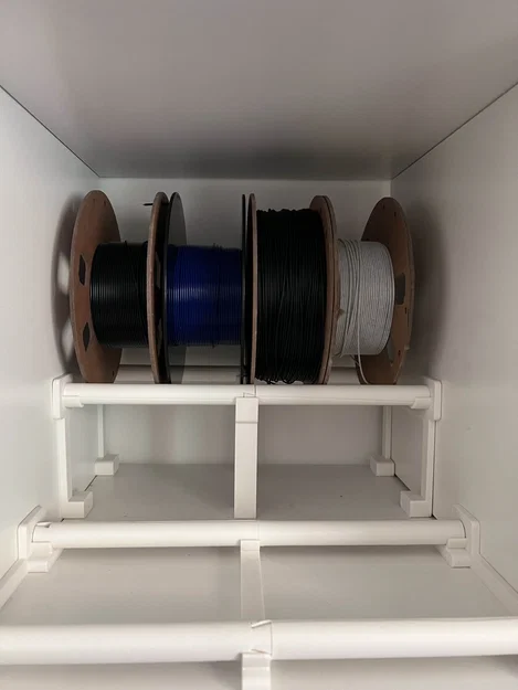 Kệ đựng sợi nhựa cho tủ Kallax, in 3D toàn bộ - Image 1