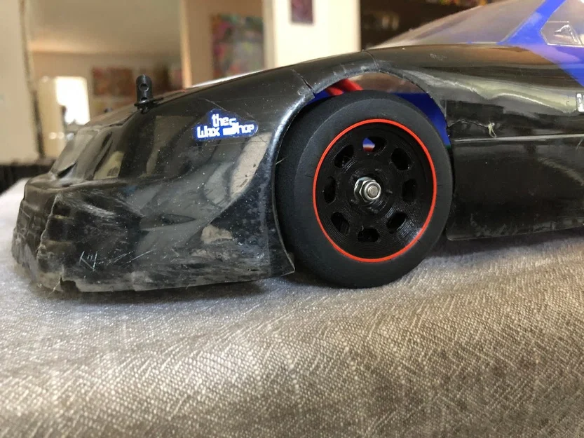 Bộ mâm kiểu Nascar cho xe Tamiya Group-C - Image 1