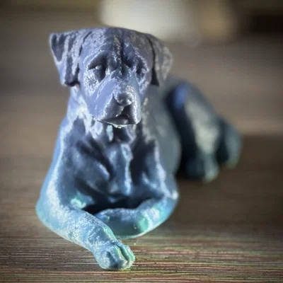 Mô hình chú chó nằm nghỉ (Reclining Dog)