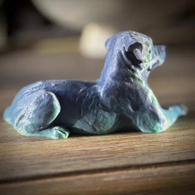 Mô hình chú chó nằm nghỉ (Reclining Dog) - Image 4