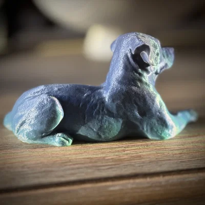 Mô hình chú chó nằm nghỉ (Reclining Dog)