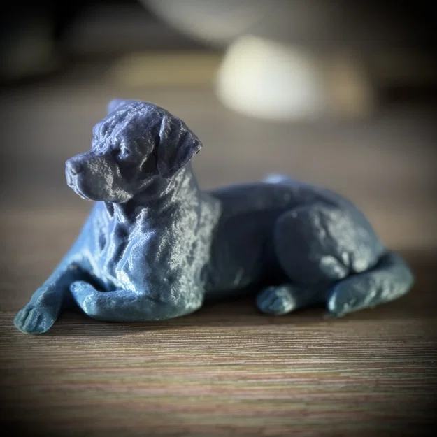 Mô hình chú chó nằm nghỉ (Reclining Dog) - Image 5