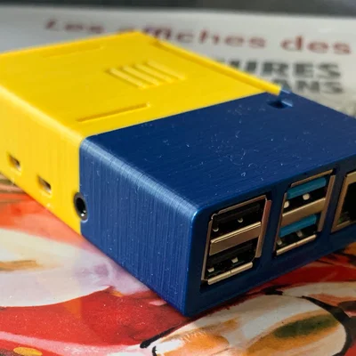 Vỏ case dạng sleeve cho Raspberry Pi 4