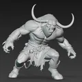Mô hình Minotaur 3 - Chiến binh thần thoại cho in 3D - Thumbnail 2