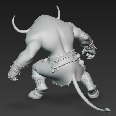 Mô hình Minotaur 3 - Chiến binh thần thoại cho in 3D