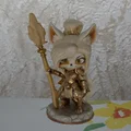 Mô hình Nữ chiến binh cáo Chibi (Fox Warrior) - In 3D không support - Thumbnail 2