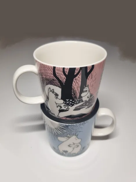 Phụ kiện Moomin Mug Stacker - Giải pháp xếp chồng cốc tiết kiệm không gian - Image 2