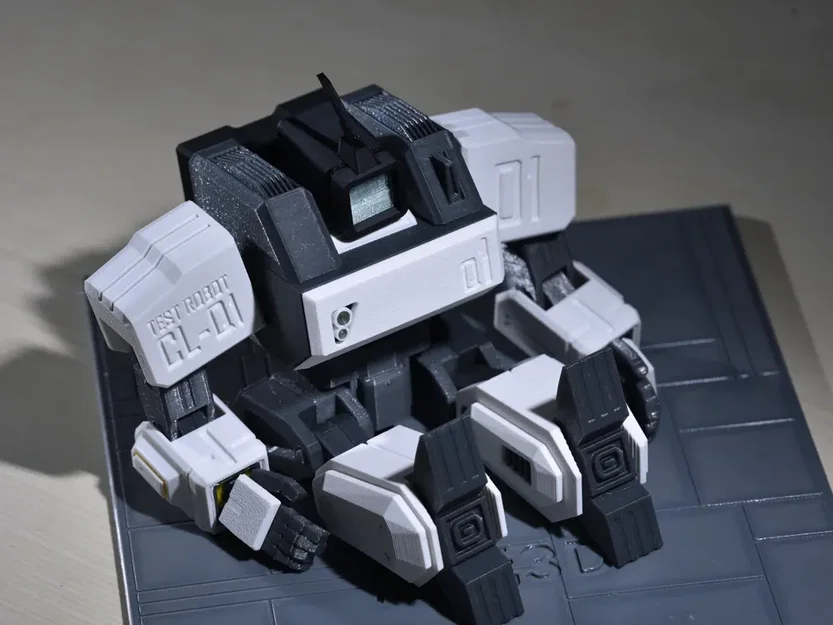 CL-Q1 Solid Rock - Robot Cơ Giáp Hạng Nặng (Bản thử nghiệm) - Image 4