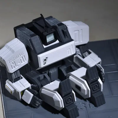 CL-Q1 Solid Rock - Robot Cơ Giáp Hạng Nặng (Bản thử nghiệm)