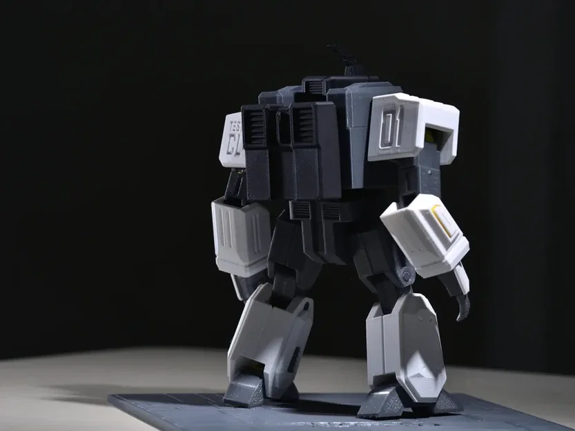 CL-Q1 Solid Rock - Robot Cơ Giáp Hạng Nặng (Bản thử nghiệm) - Image 10