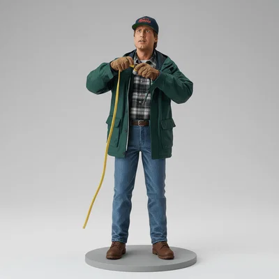 Mô hình 3D nhân vật Clark Griswold - Christmas Vacation 1989