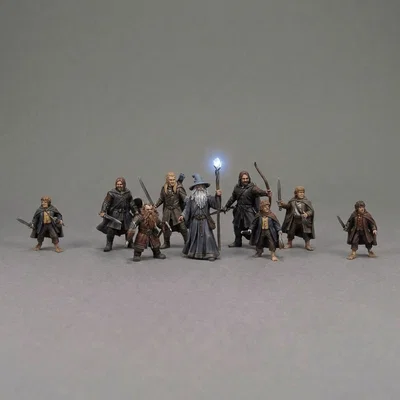 Mô hình 3D trận chiến kinh điển: Chúa tể những chiếc nhẫn và Balrog
