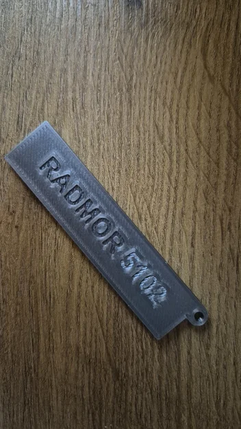 Móc khóa mô hình amply RADMOR 5411/5102 - Image 3