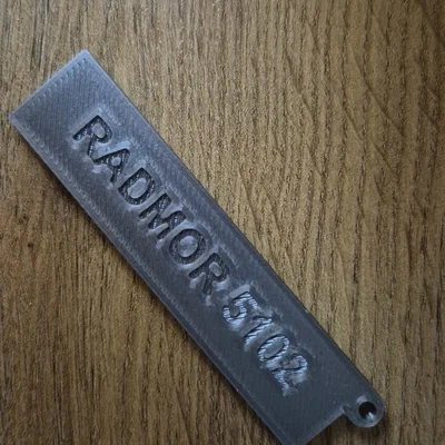 Móc khóa mô hình amply RADMOR 5411/5102