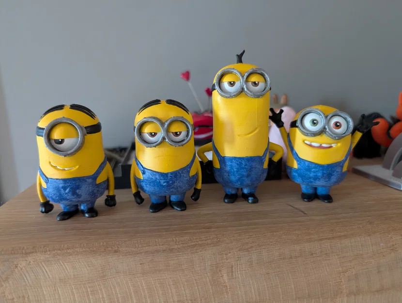 Minions (Kẻ Cắp Mặt Trăng) - Mô hình in 3D - Image 1