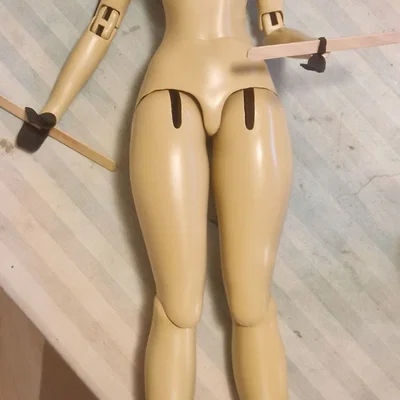 Mô hình búp bê BJD nữ phong cách anime tỉ lệ 1/3 với vóc dáng đầy đặn