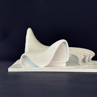 Trung tâm Heydar Aliyev – Mô hình kiến trúc in 3D