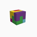 Puzzle Cube - Mô Hình Khối Lập Phương Ghép Hình - Thumbnail 1