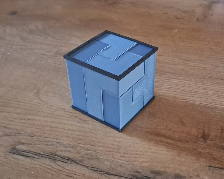 Puzzle Cube - Mô Hình Khối Lập Phương Ghép Hình - Image 2