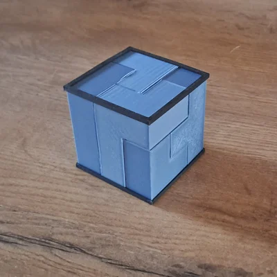 Puzzle Cube - Mô Hình Khối Lập Phương Ghép Hình