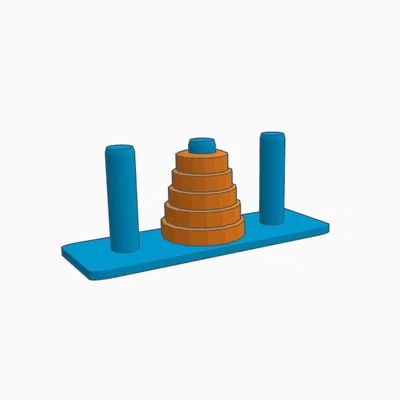 Tower of Hanoi - Trò chơi trí tuệ kinh điển
