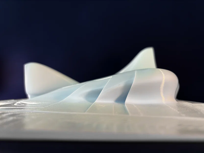 Trung tâm Heydar Aliyev – Mô hình kiến trúc in 3D - Image 7