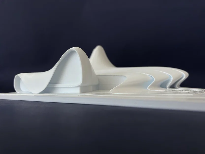 Trung tâm Heydar Aliyev – Mô hình kiến trúc in 3D - Image 8