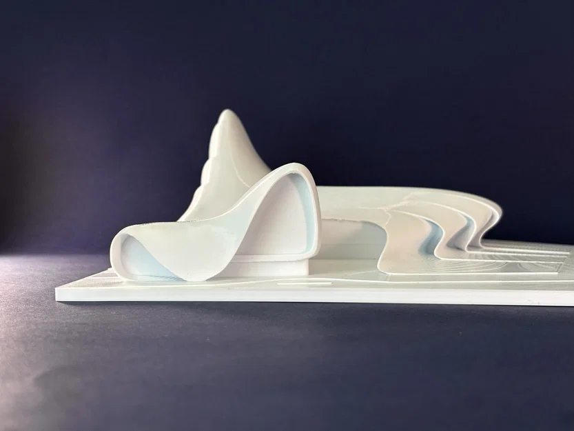 Trung tâm Heydar Aliyev – Mô hình kiến trúc in 3D - Image 12