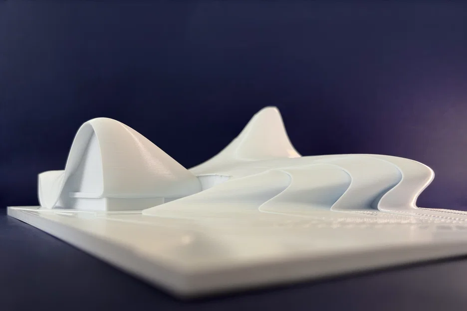 Trung tâm Heydar Aliyev – Mô hình kiến trúc in 3D - Image 14