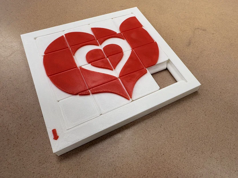 Impossible Tile Puzzle (Mô hình in liền khối - Print In Place) - Image 1