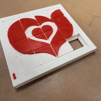 Impossible Tile Puzzle (Mô hình in liền khối - Print In Place)