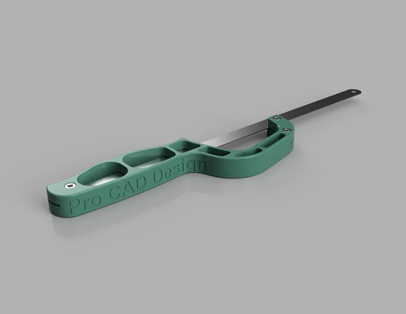 Tay Cầm Cưa Sắt In 3D (Hacksaw handle) Thiết Kế Cải Tiến - Image 1