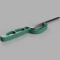 Tay Cầm Cưa Sắt In 3D (Hacksaw handle) Thiết Kế Cải Tiến - Thumbnail 1