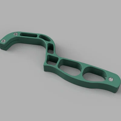 Tay Cầm Cưa Sắt In 3D (Hacksaw handle) Thiết Kế Cải Tiến