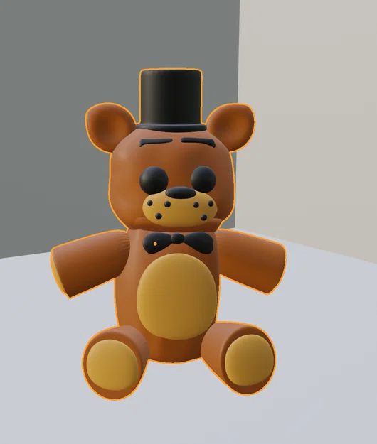 Mô hình 3D mini Freddy FNAF - Gấu nhỏ đáng yêu để bàn - Image 1