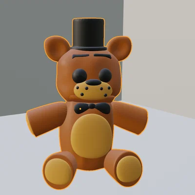 Mô hình 3D mini Freddy FNAF - Gấu nhỏ đáng yêu để bàn