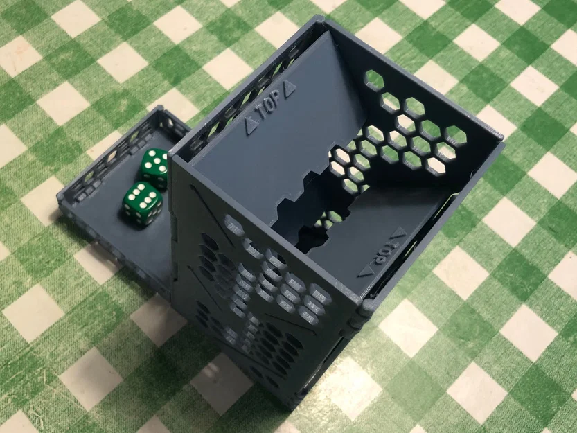 Tháp Đổ Xúc Xắc - Folding (Flat-Pack) - Gấp Gọn Tiện Lợi - Image 2